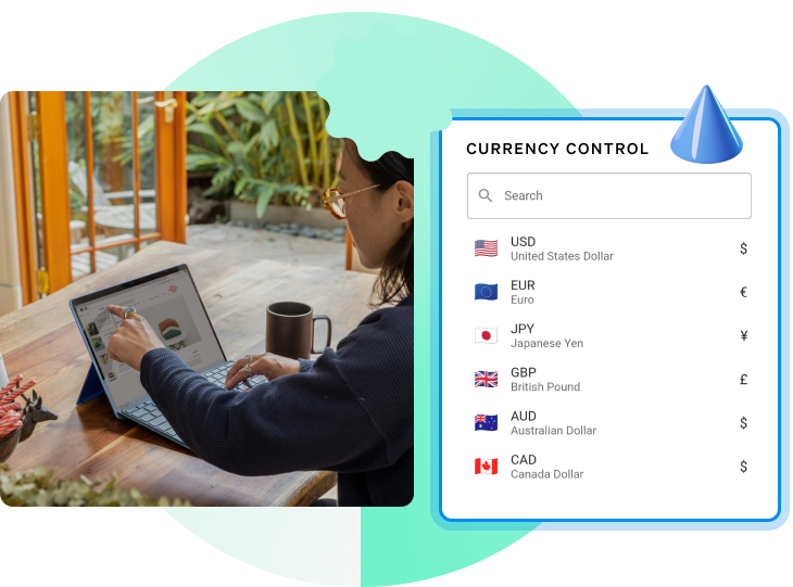Intentional currency control (automatic and manual)