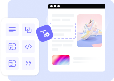 Smart elements for smart design banner