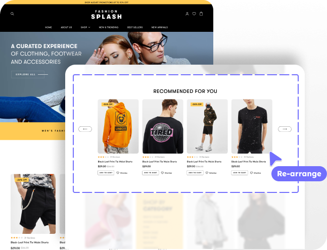 Platform flexibility banner